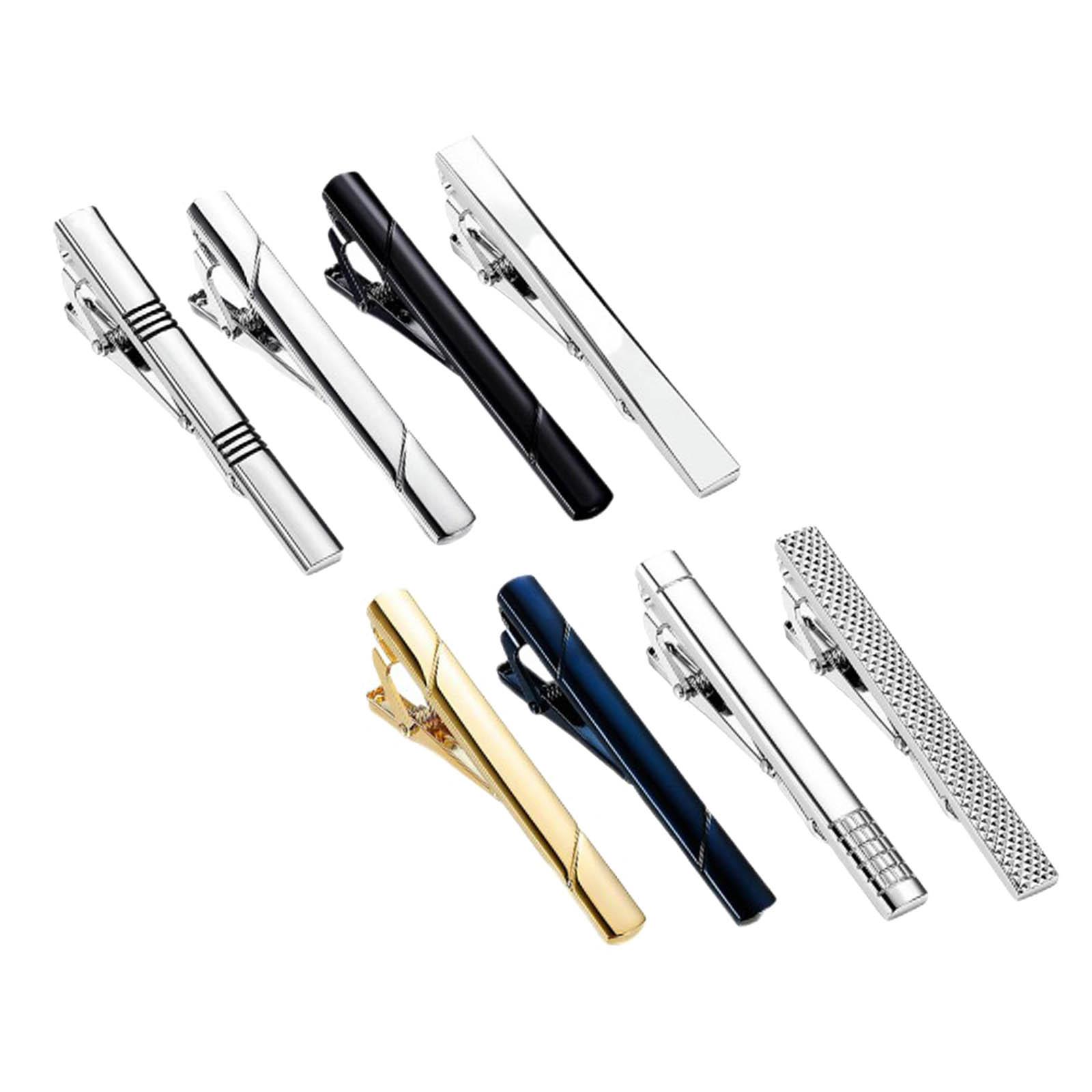 Lot de 8 pinces à cravate univ - Tie Bar Set Gift avis et prix