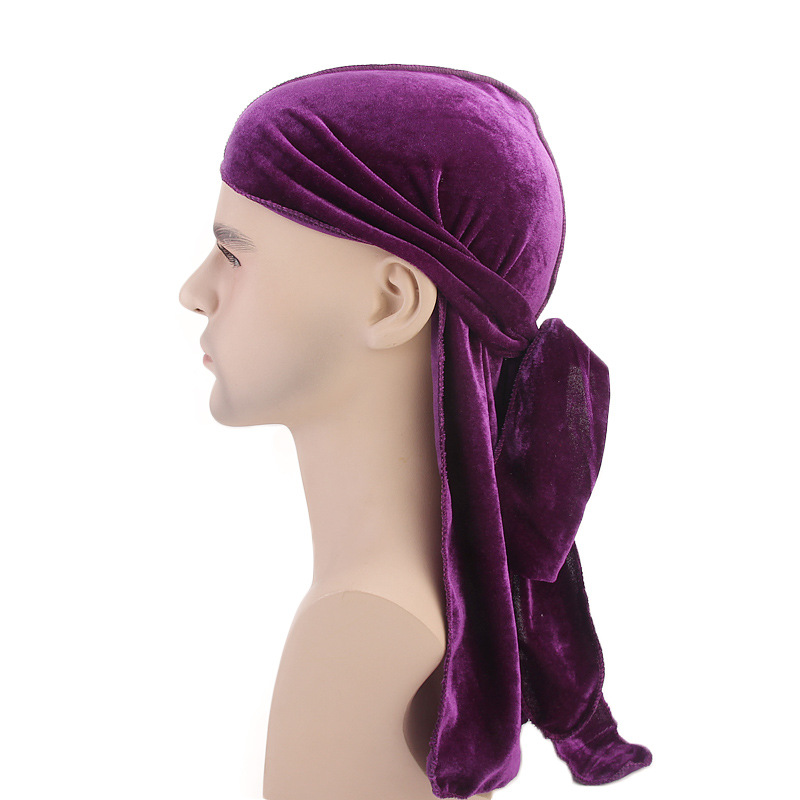 Durag en velours pour hommes,  - Bandana Doo Rag avis et prix